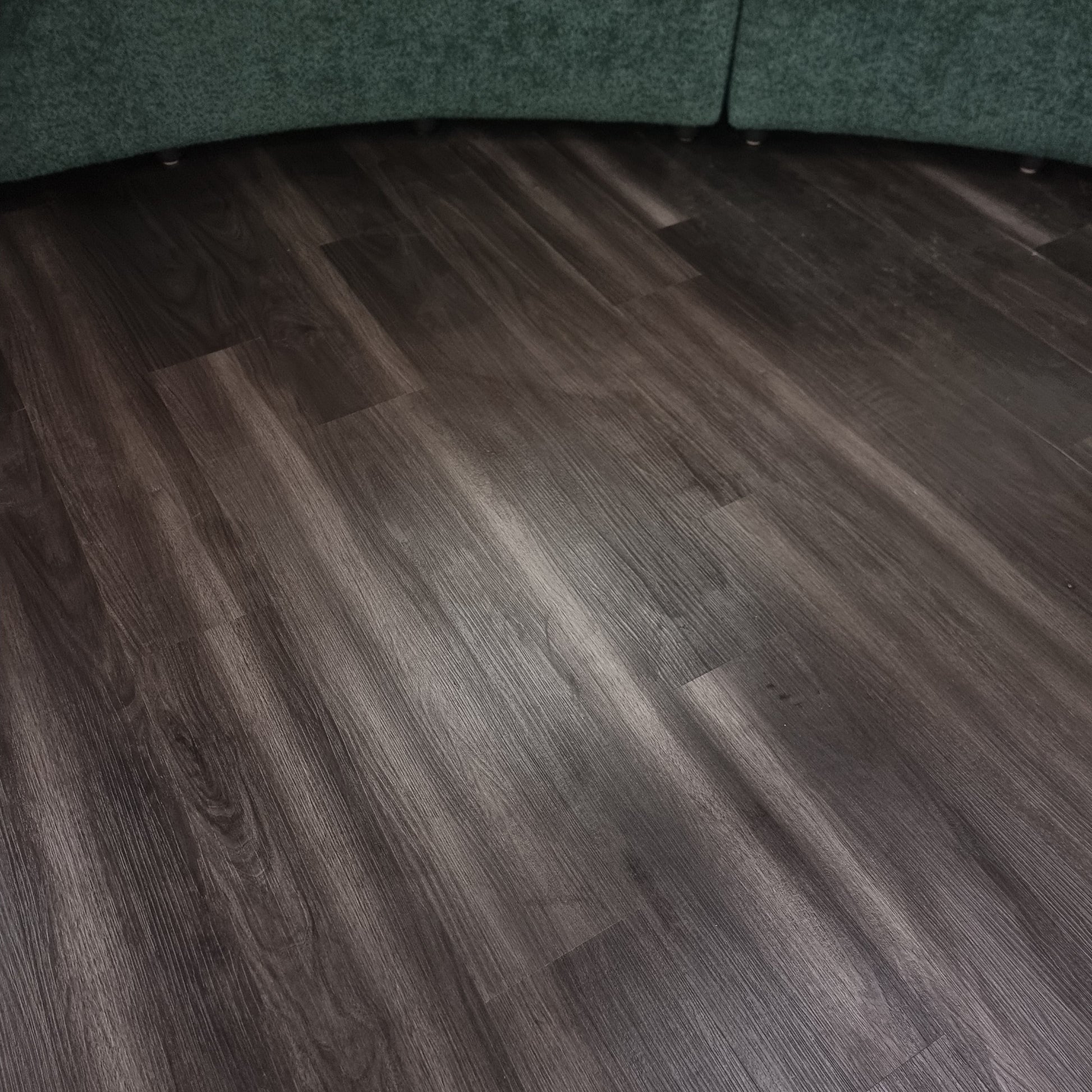 Self Adhesive Vinyl Flooring Tiles - Wood Effect Charcoal | 36pcs (5m² area)