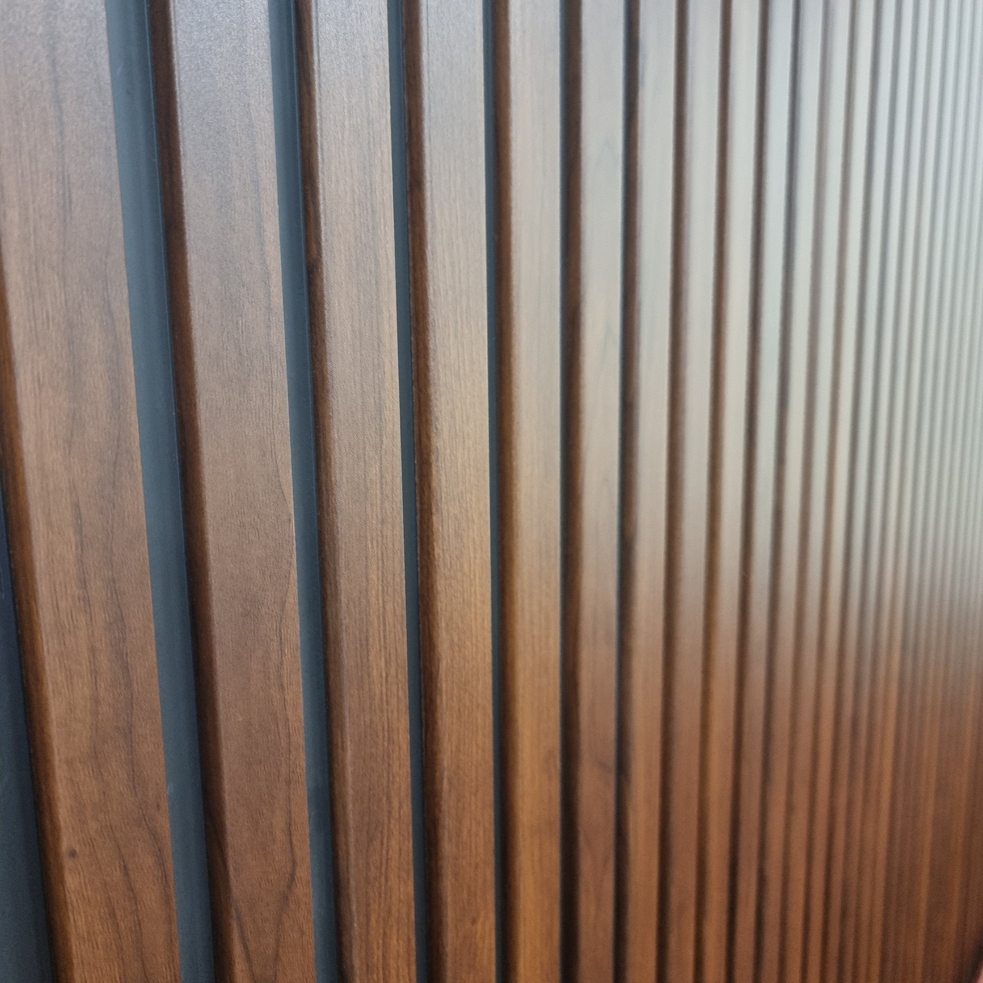 WPC Wood Effect Slatted Wall Panels