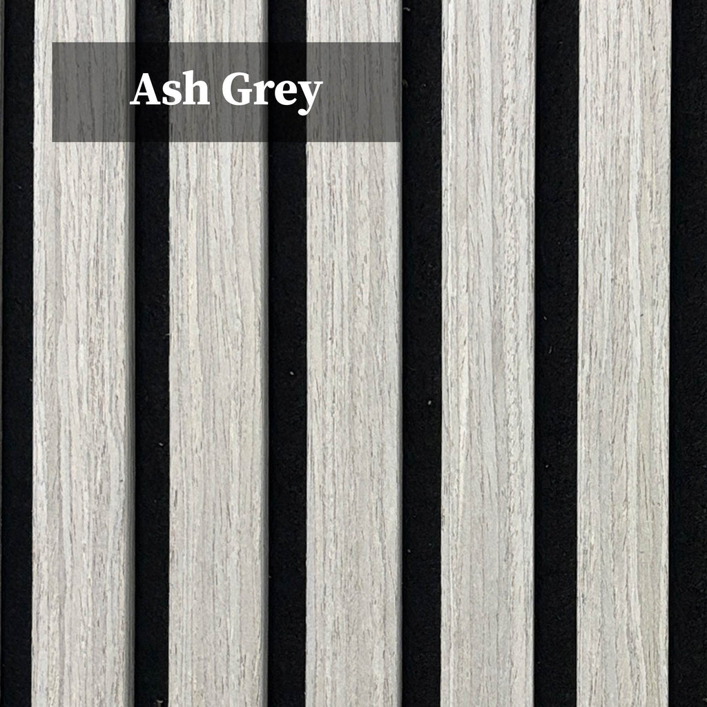 Acoustic Square Wall Panels 60 x 60cm (SET of 4) - Ash Grey