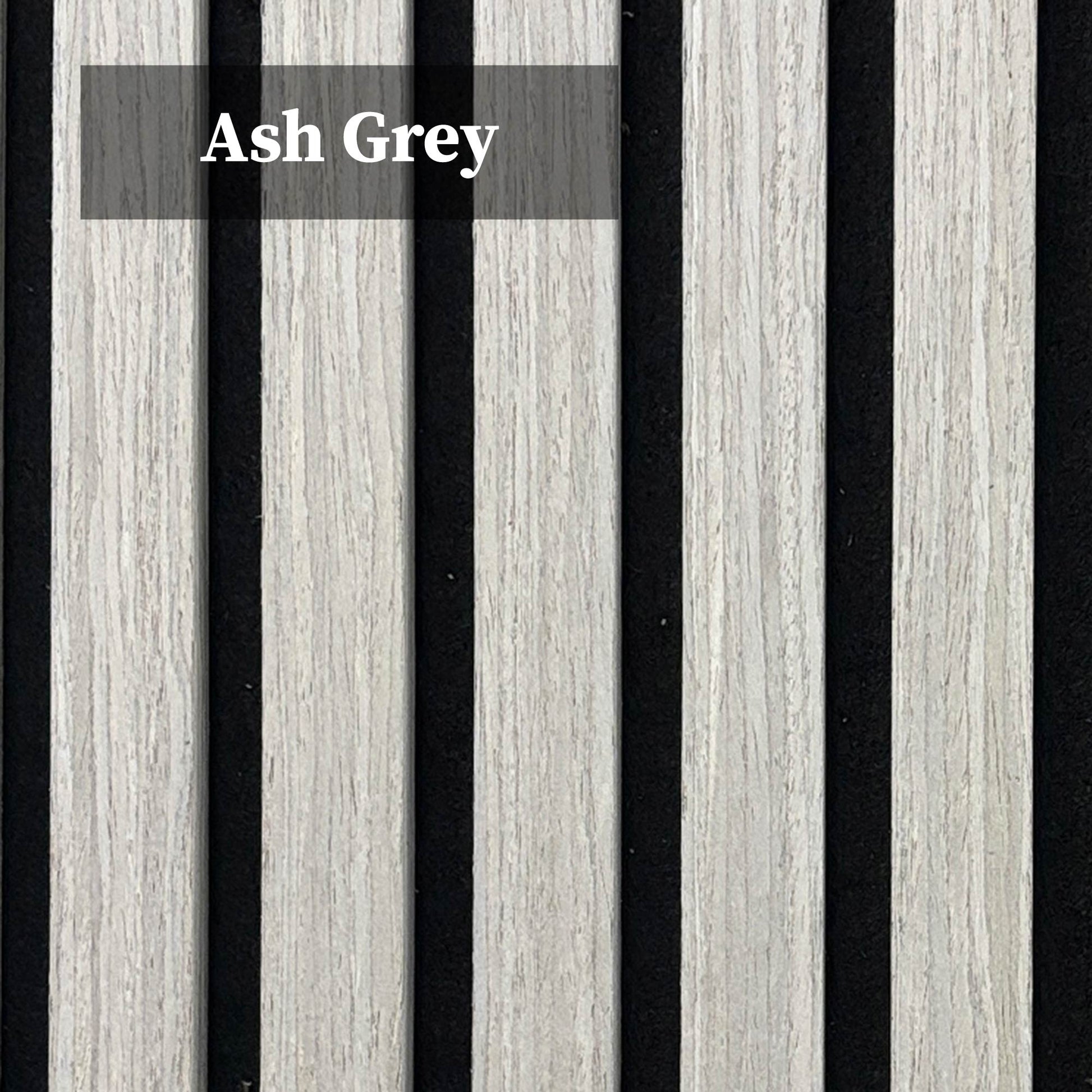 Acoustic Square Wall Panels 60 x 60cm (SET of 4) - Ash Grey