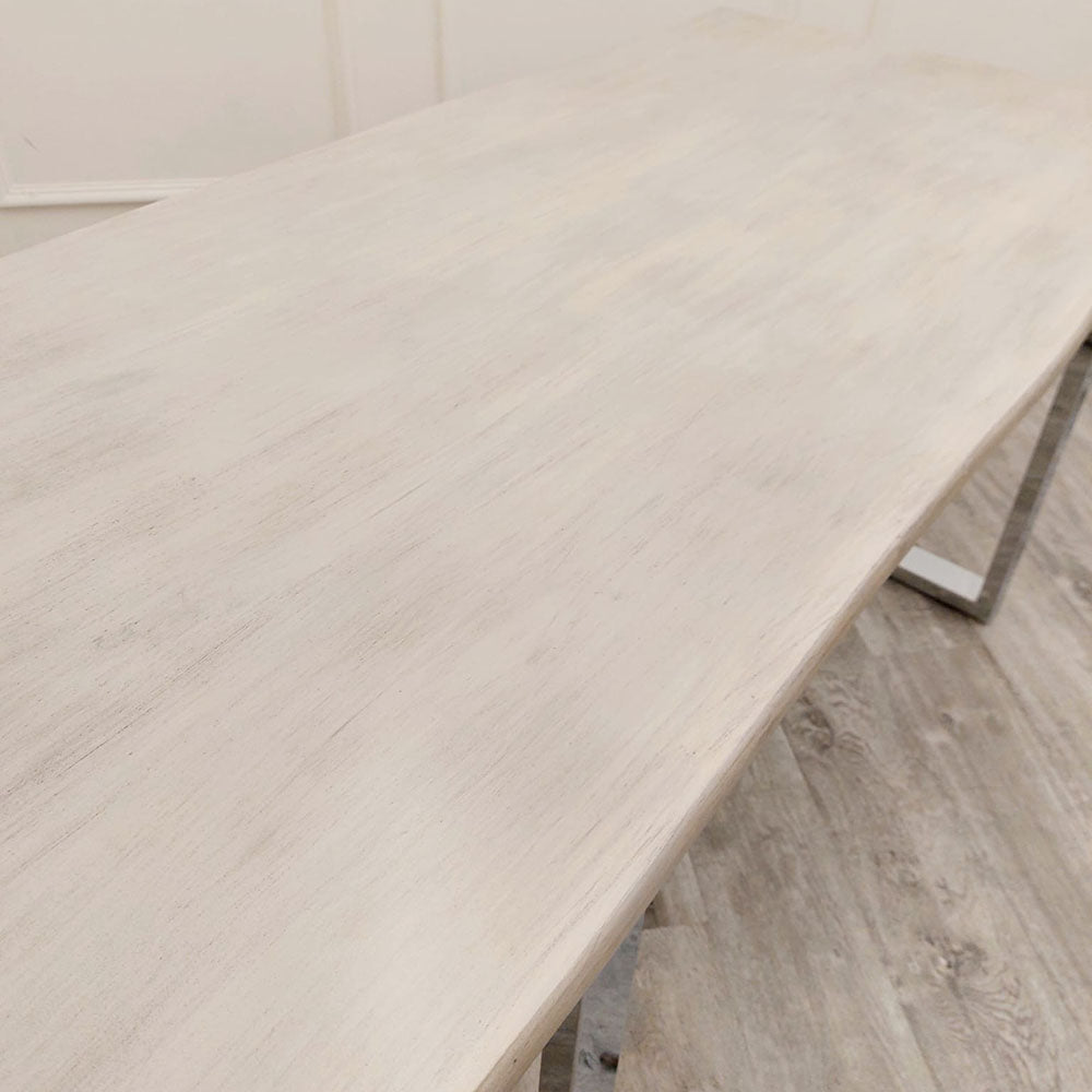 Ivar 180cm Dining Table with Chrome Legs
