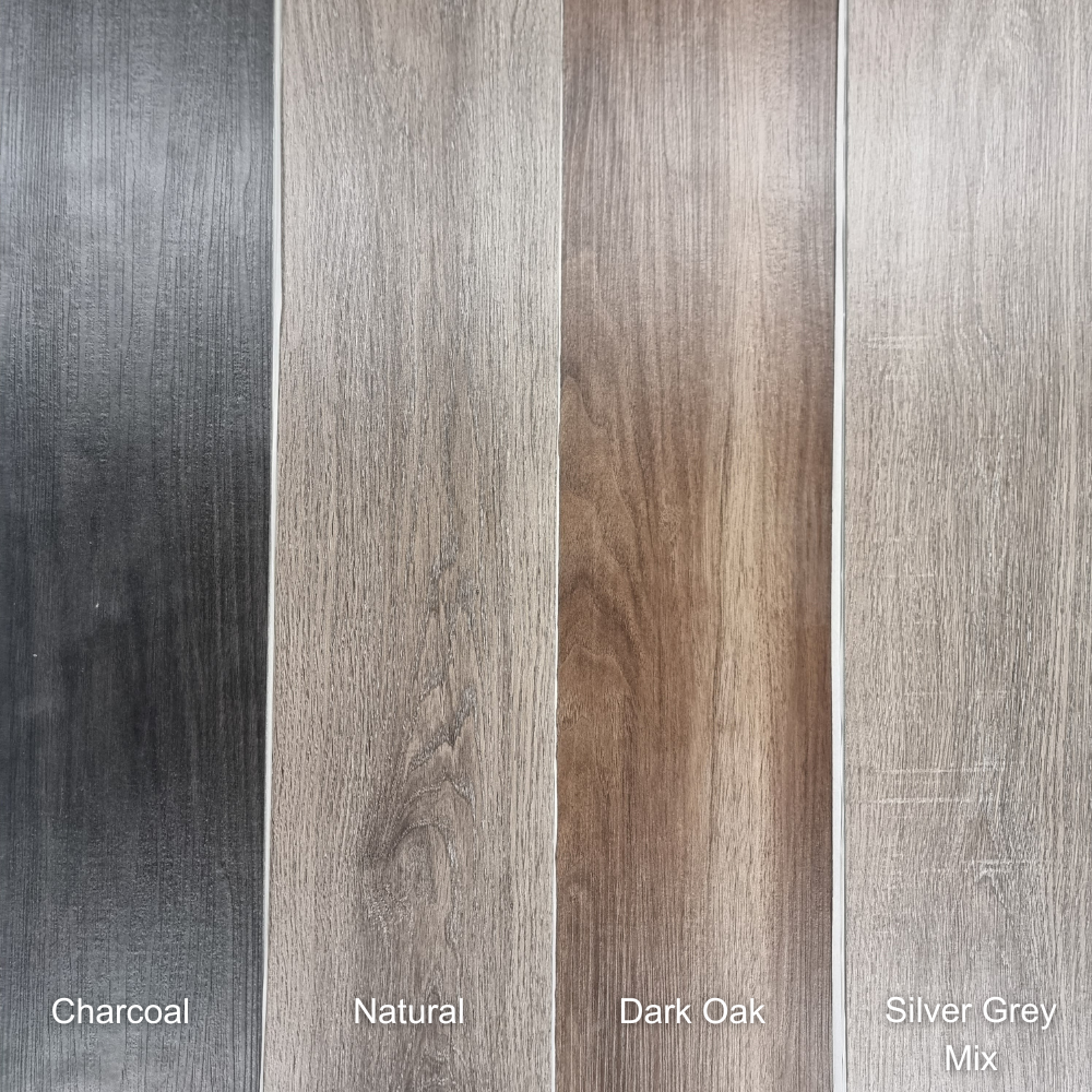 Self Adhesive Vinyl Flooring Tiles - Wood Effect Natural | 36pcs (5m² area)