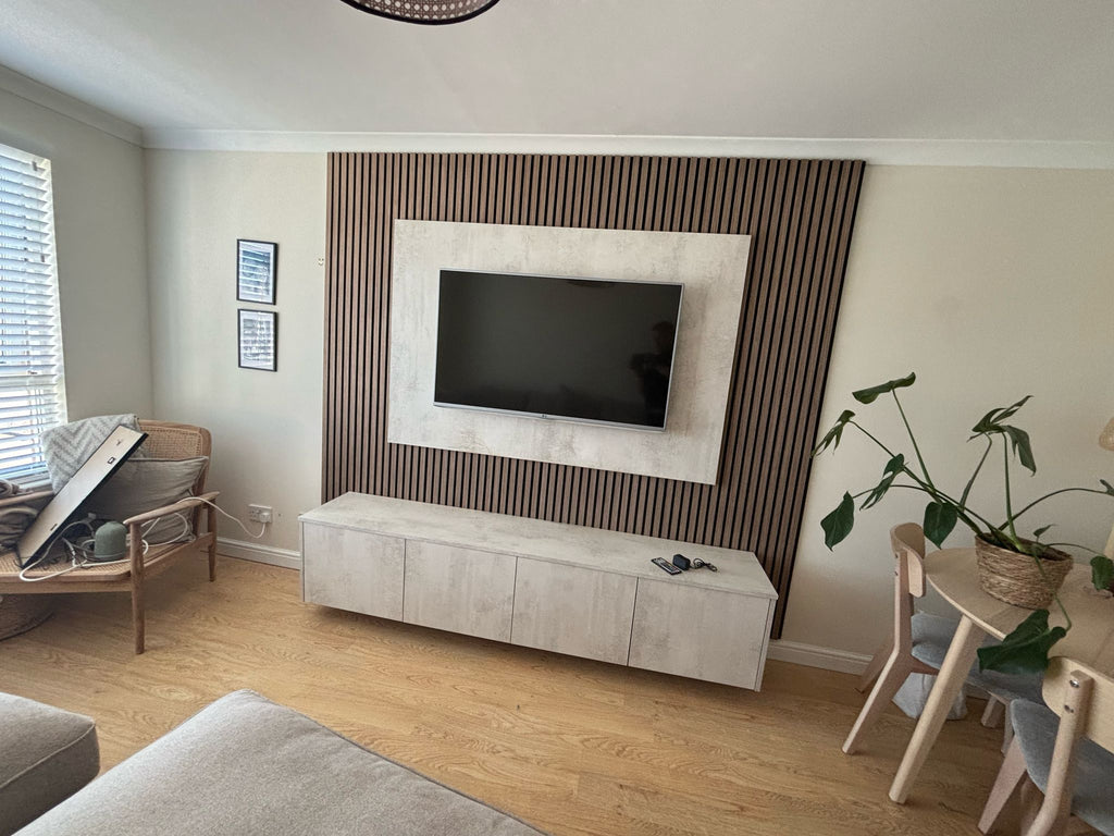 Silver Media Wall Package