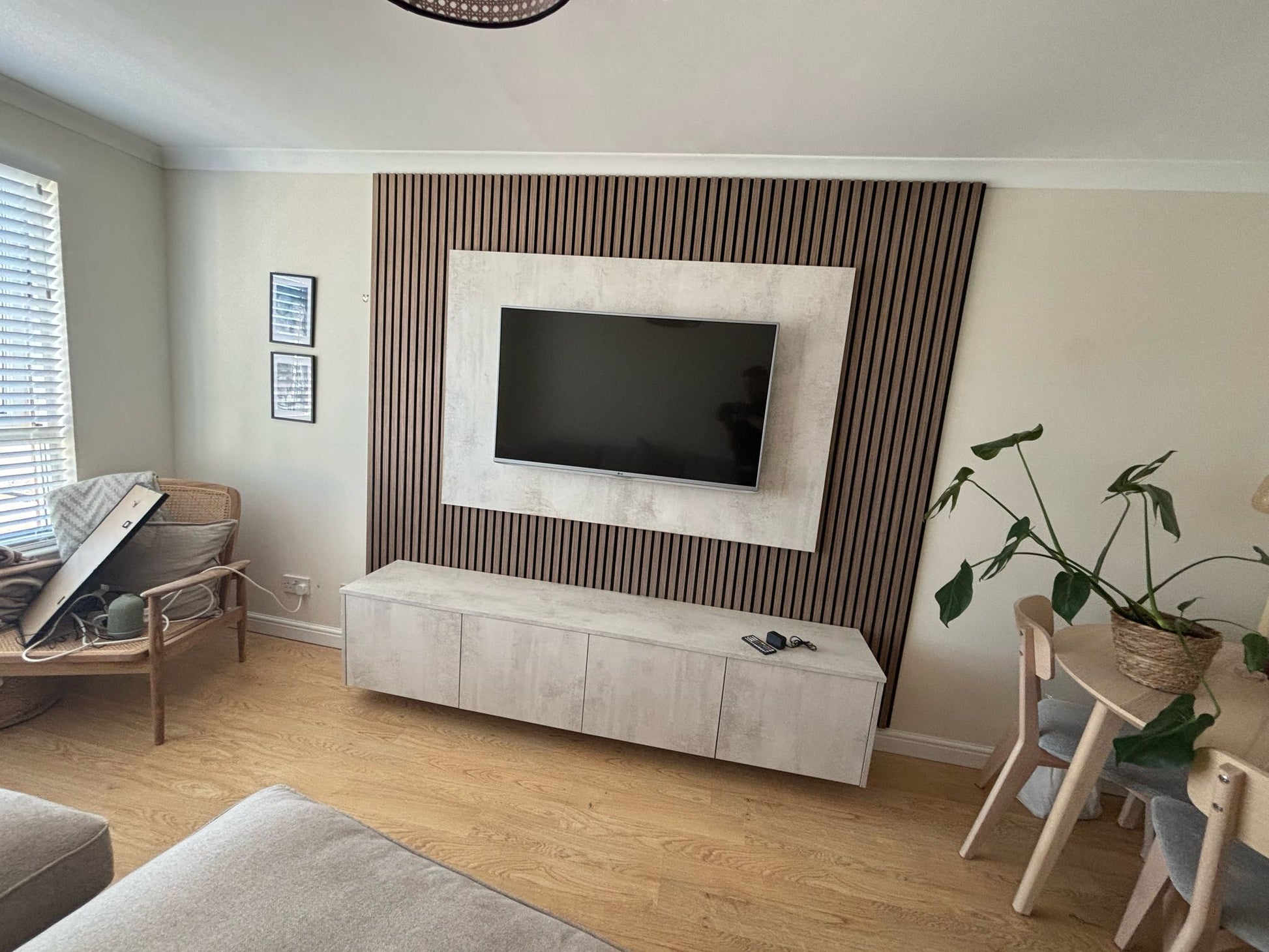 Silver Media Wall Package