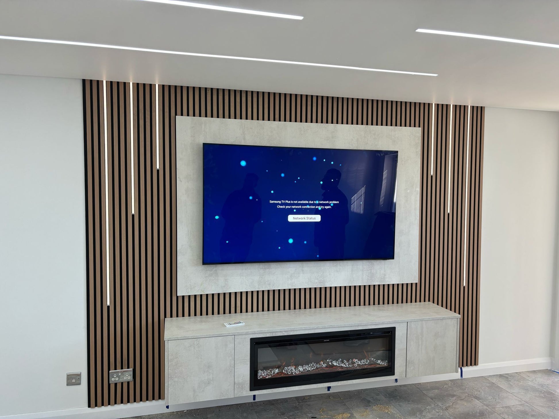 Gold Media Wall Package