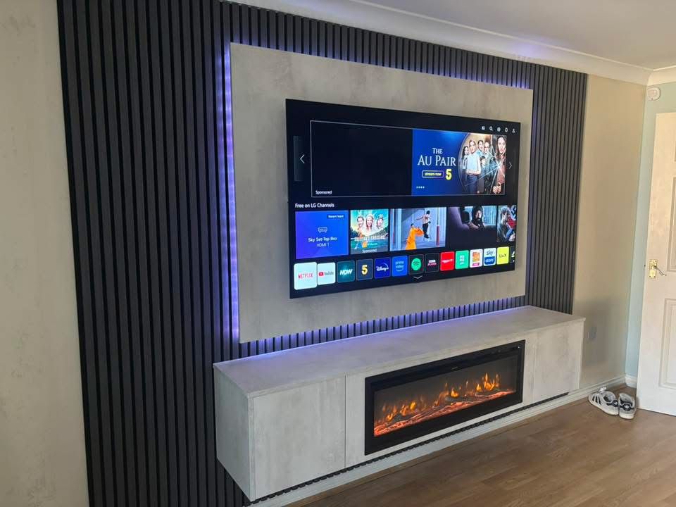 Gold Media Wall Package