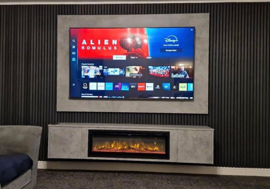 Gold Media Wall Package