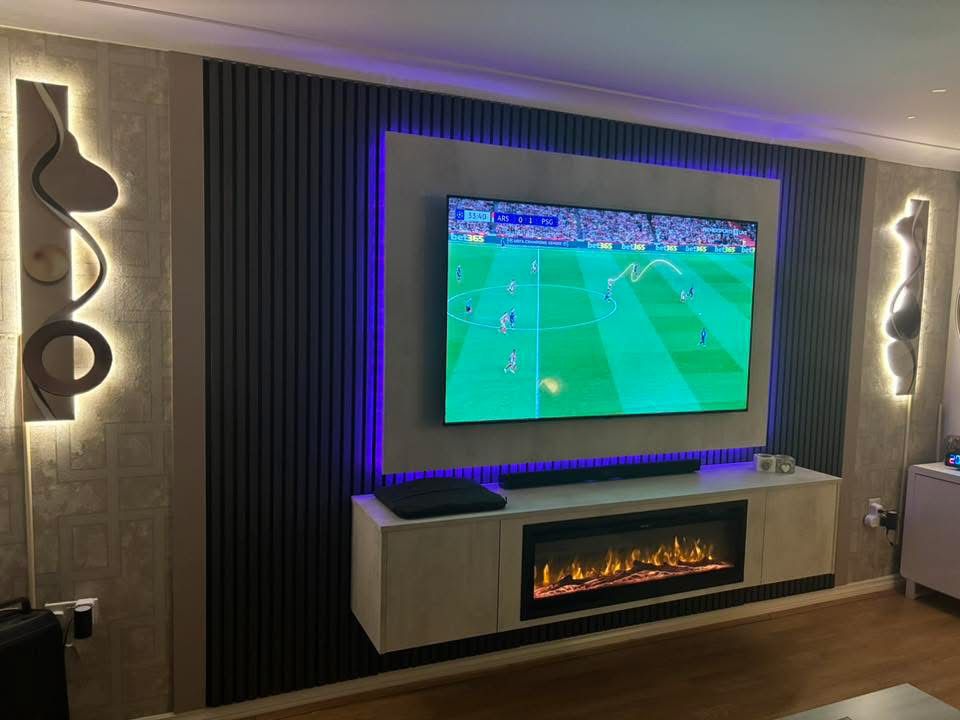 Gold Media Wall Package