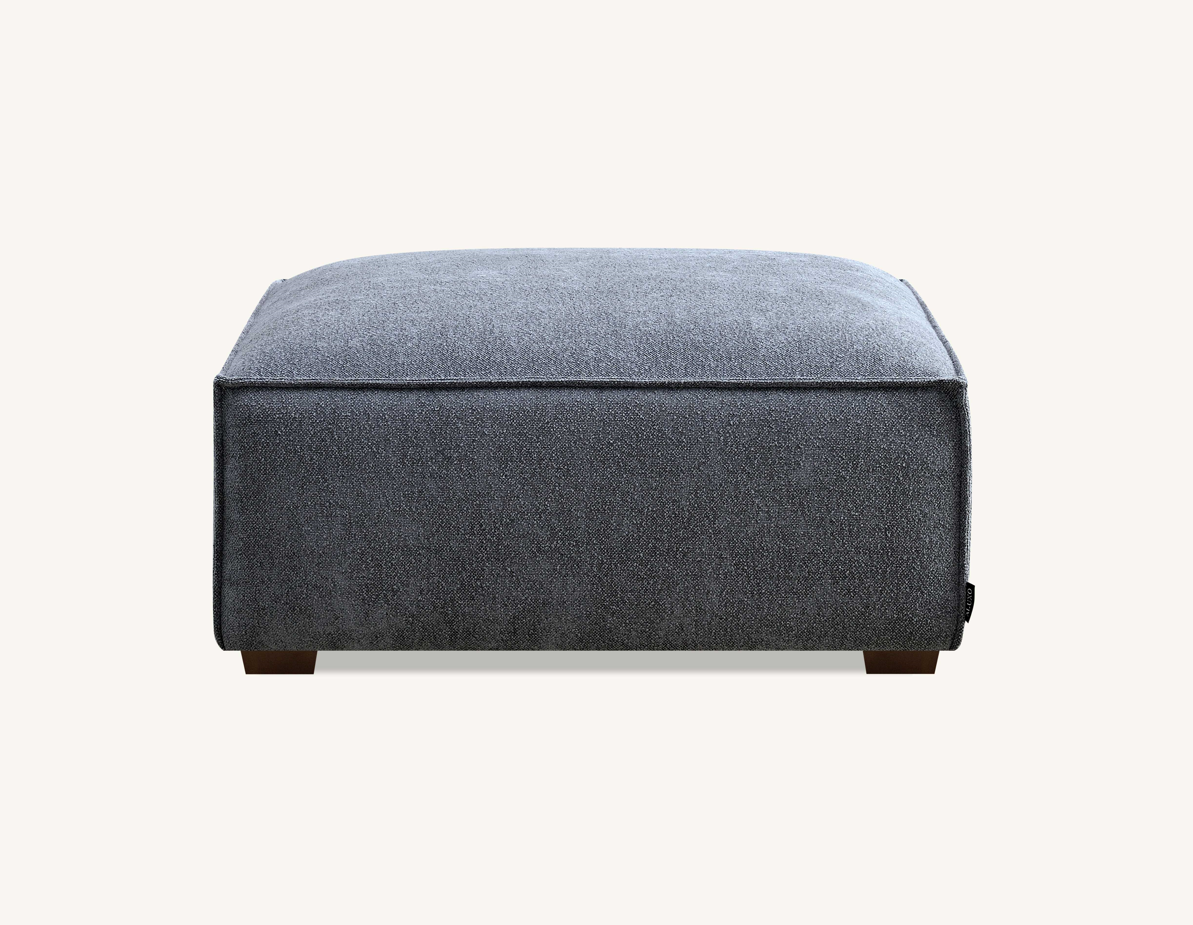 Dakota 4 seater sofa with Chaise in Charcoal Boucle