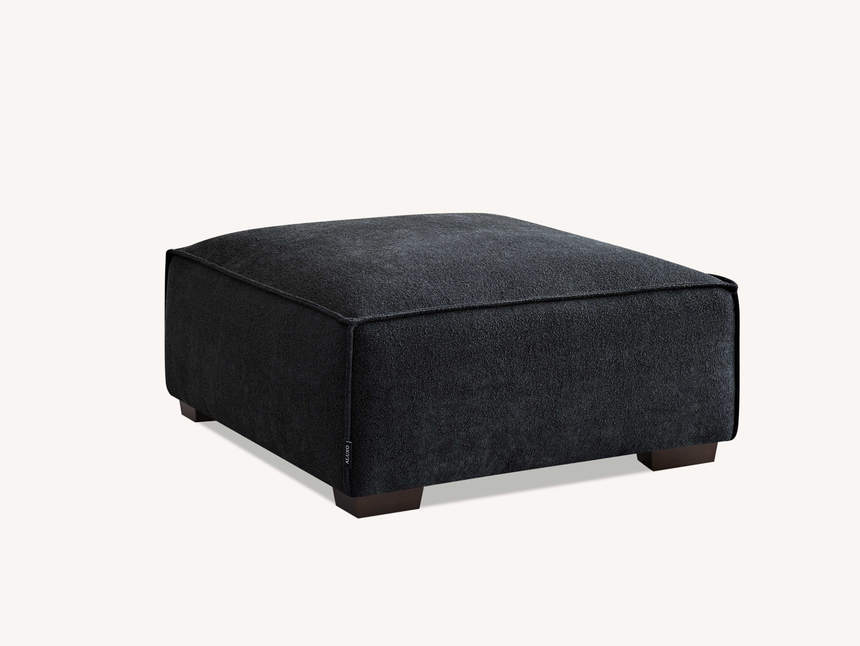 Dakota 4 seater sofa with Chaise in Midnight Boucle