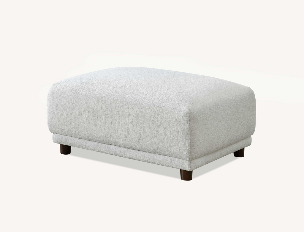 Lottie Modular Corner Sofa Group in Polar Boucle