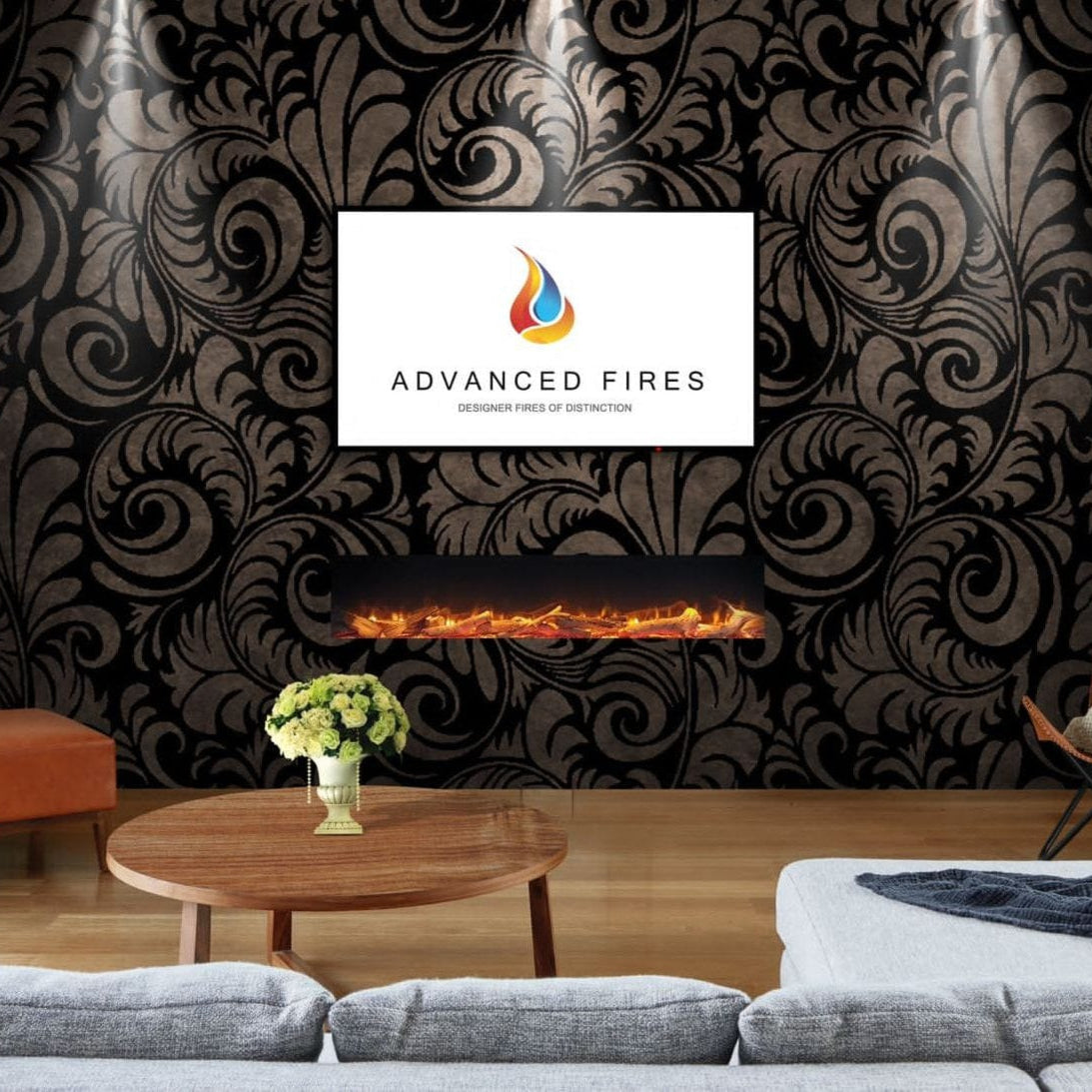 Advanced Landscape 1300 HD Electric Fire