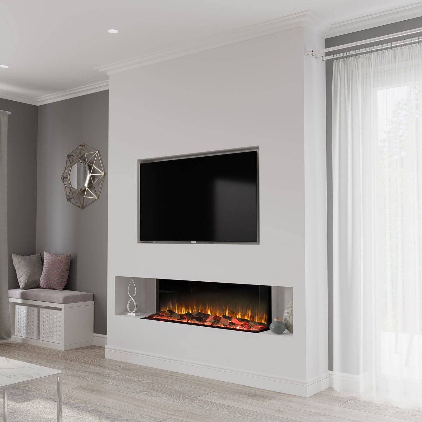 FIRÉZ 1250 Electric Fireplace