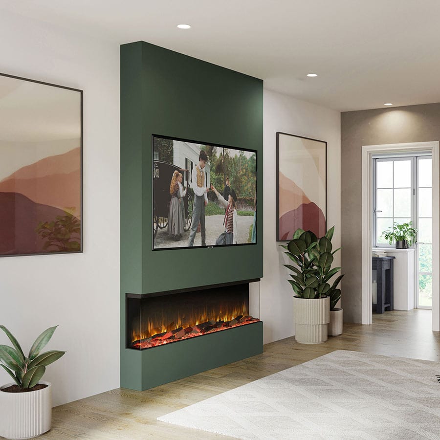FIRÉZ 1500 Slimline Electric Fireplace