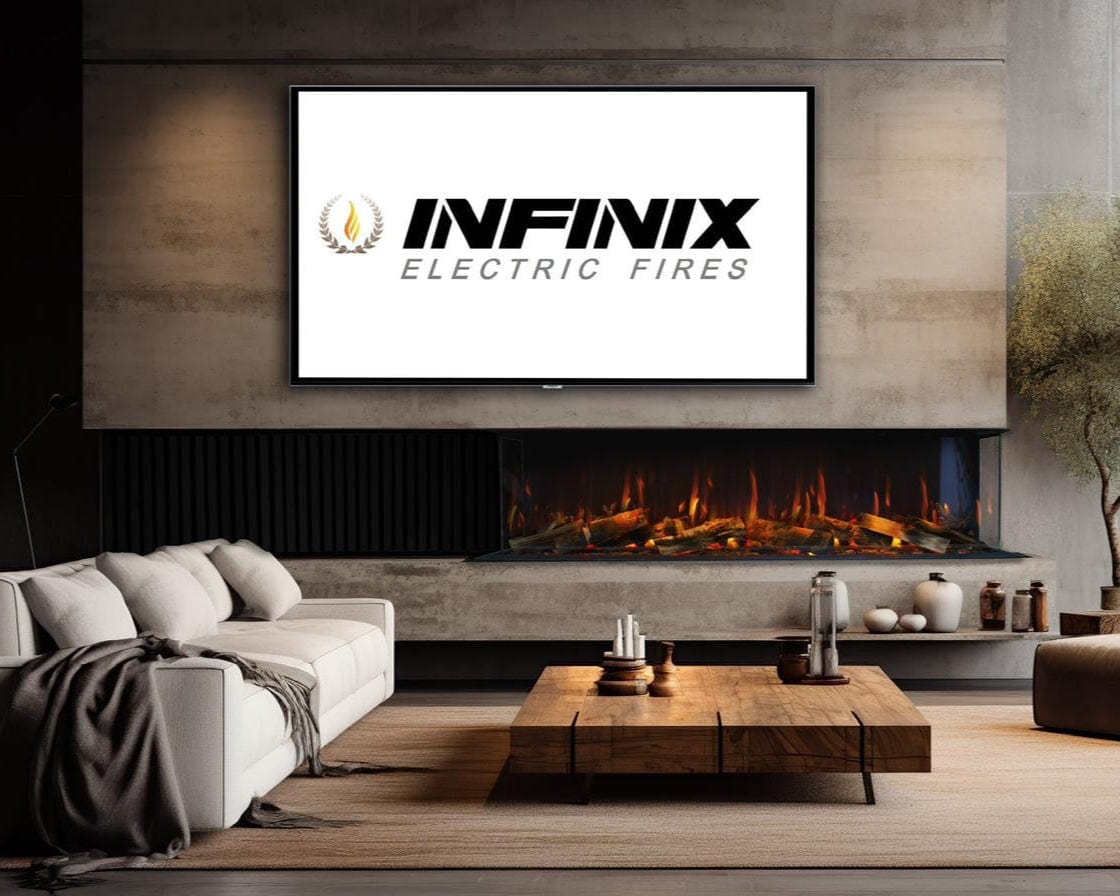 Infinix Panoramic 1300 HD Built-In Electric Fire
