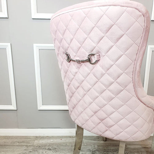 4 x Kate Dining Chairs in Pink