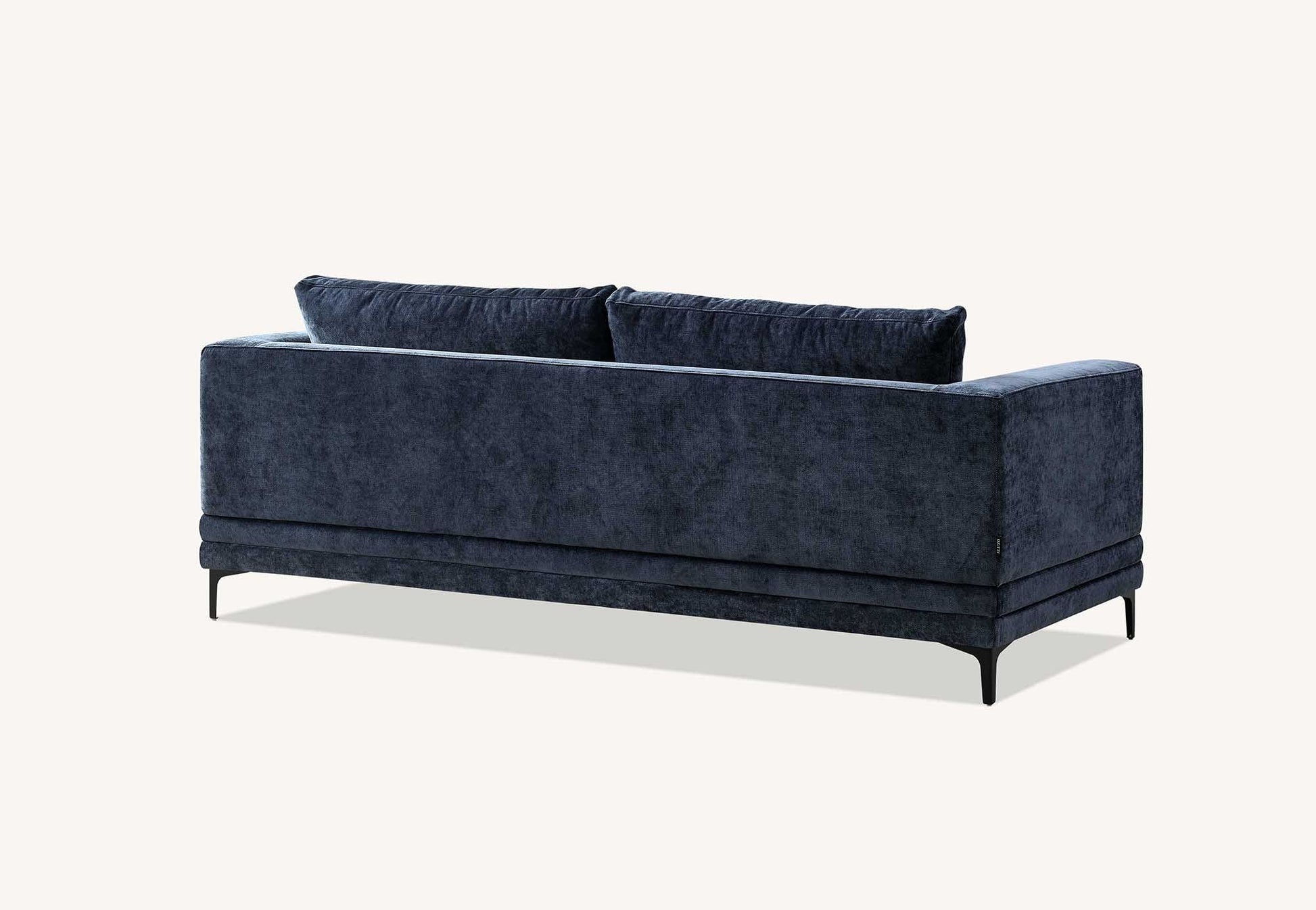 Lenox Sofa Range in Aegean Blue Velvet