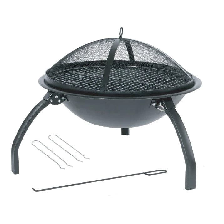 Bonfire with Grate & Mesh