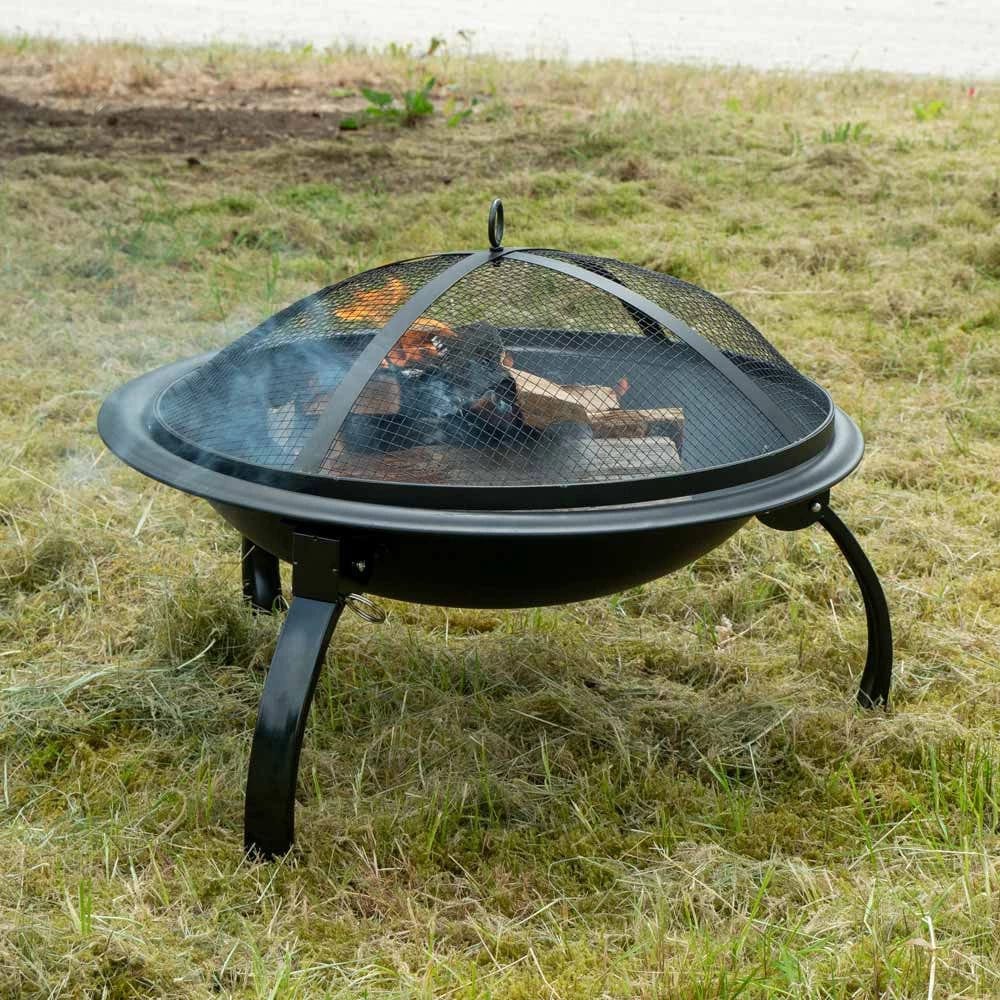 Bonfire with Grate & Mesh