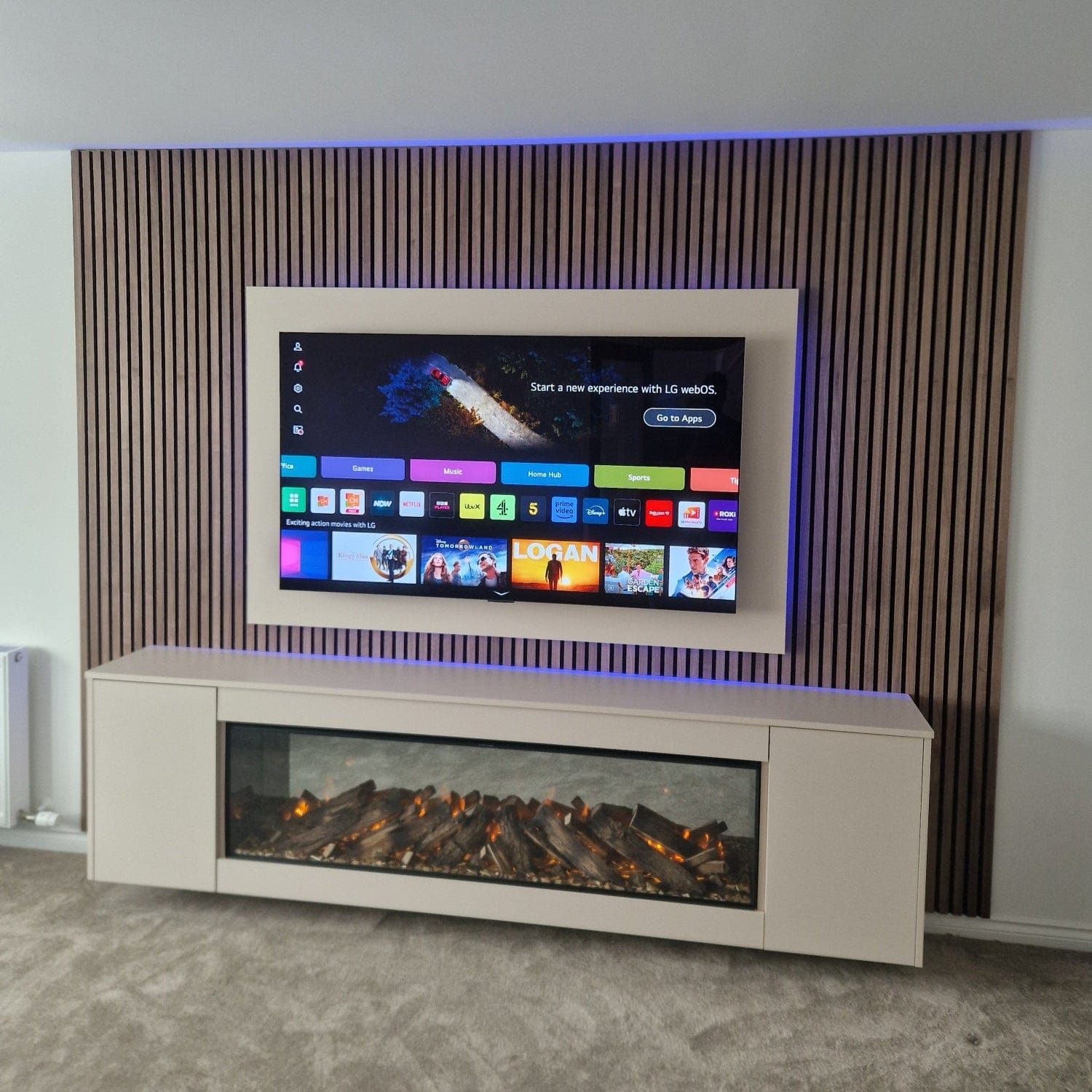 Standard Acoustic Slat Wall Panel