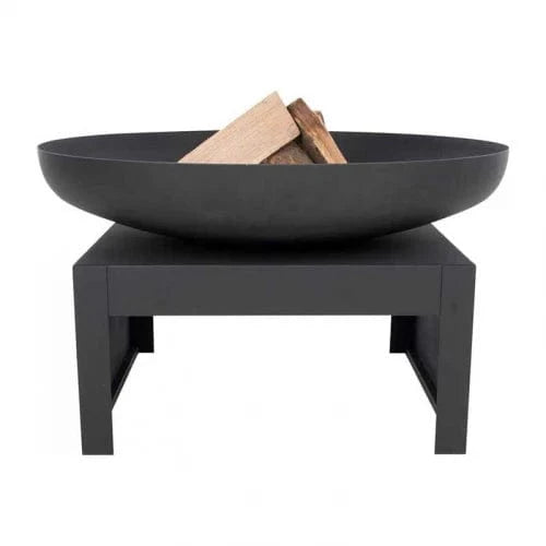 Kotka Industrial Dark Firepit - 80 cm
