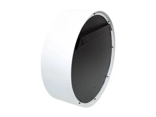 Delaware Round Wall Mounted Biofireplace - White