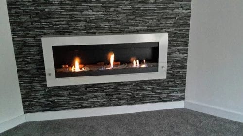 XL Wall Mounted Biofireplace - White