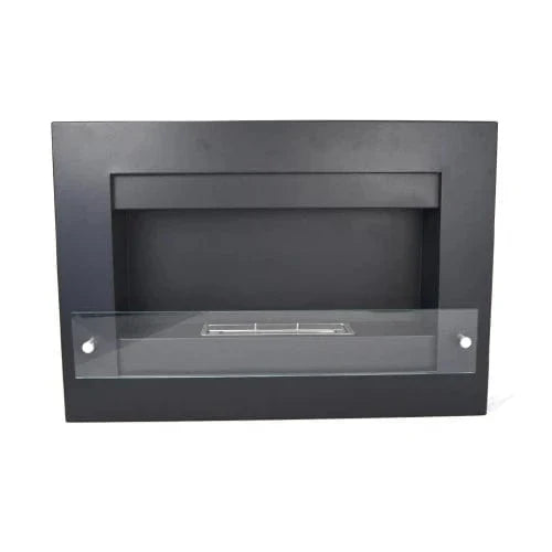 Nebraska Wall Mounted Biofireplace - Black