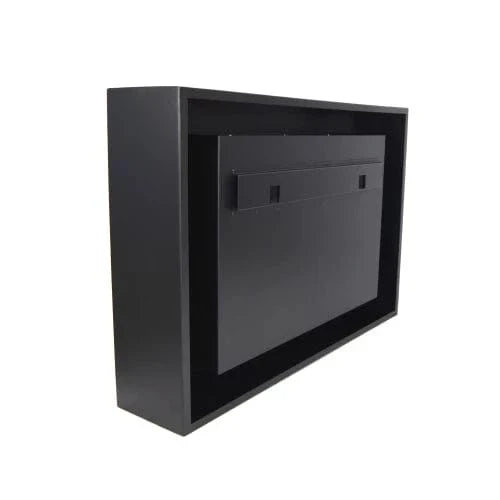 Nebraska Wall Mounted Biofireplace - Black