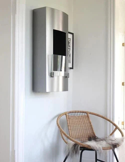 Vertical Bioethanol Wall Mounted Fireplace