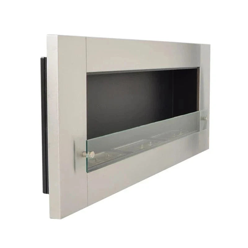 XL Wall Mounted Biofireplace - Stainless Steel